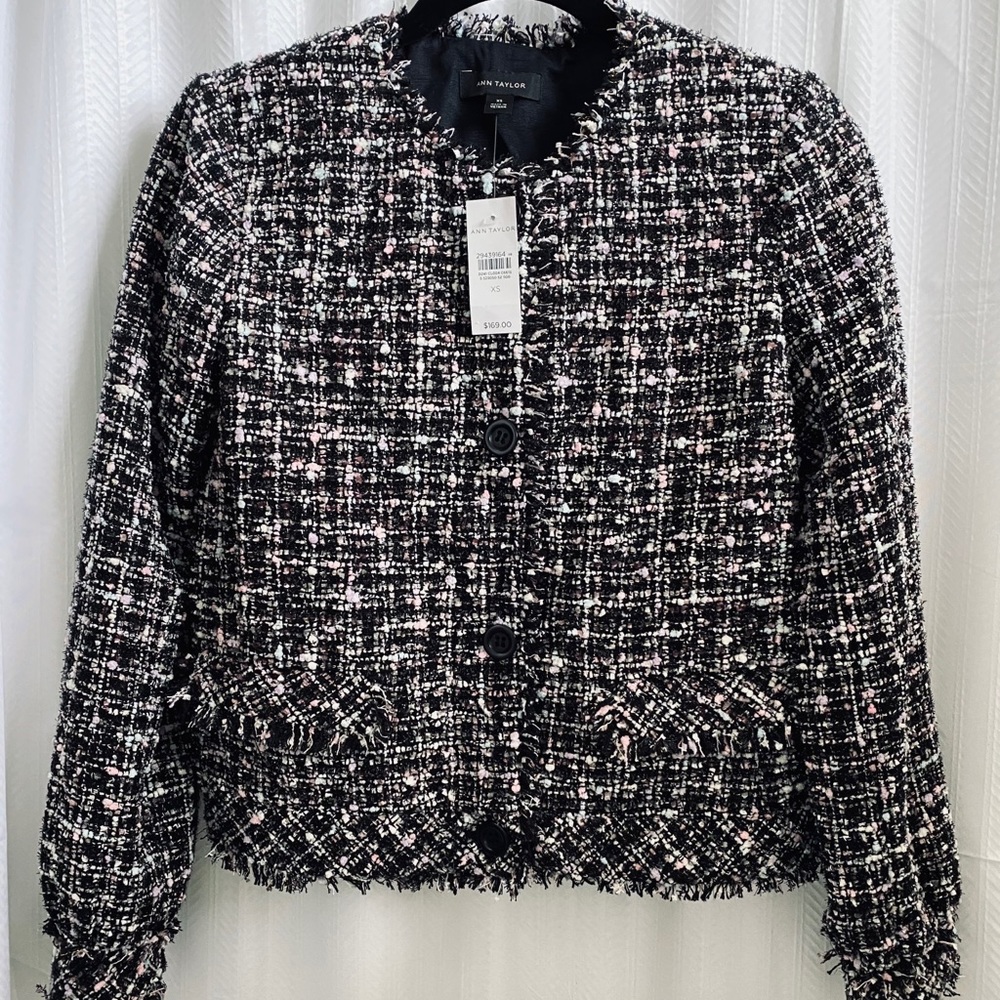 NWT- Tweed Jacket - Picture 1 of 5
